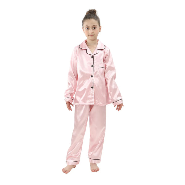 Four Season Girls Silk Pajamas