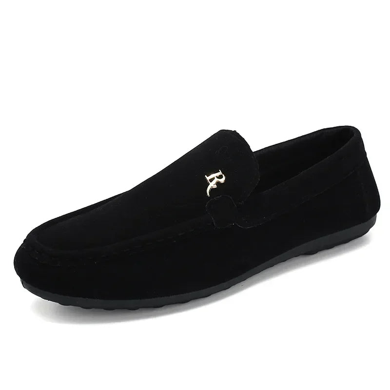 Shoes for Men Soft Comfortable Black Mens Loafers